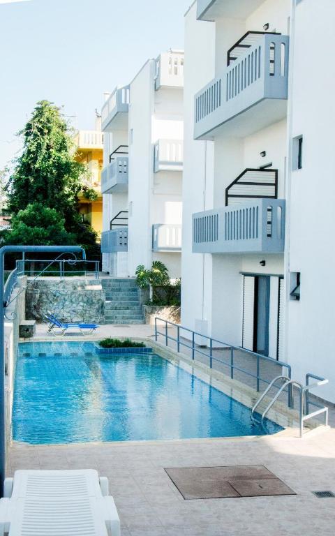 Popi Hotel Apartments Agia Marina Dış mekan fotoğraf